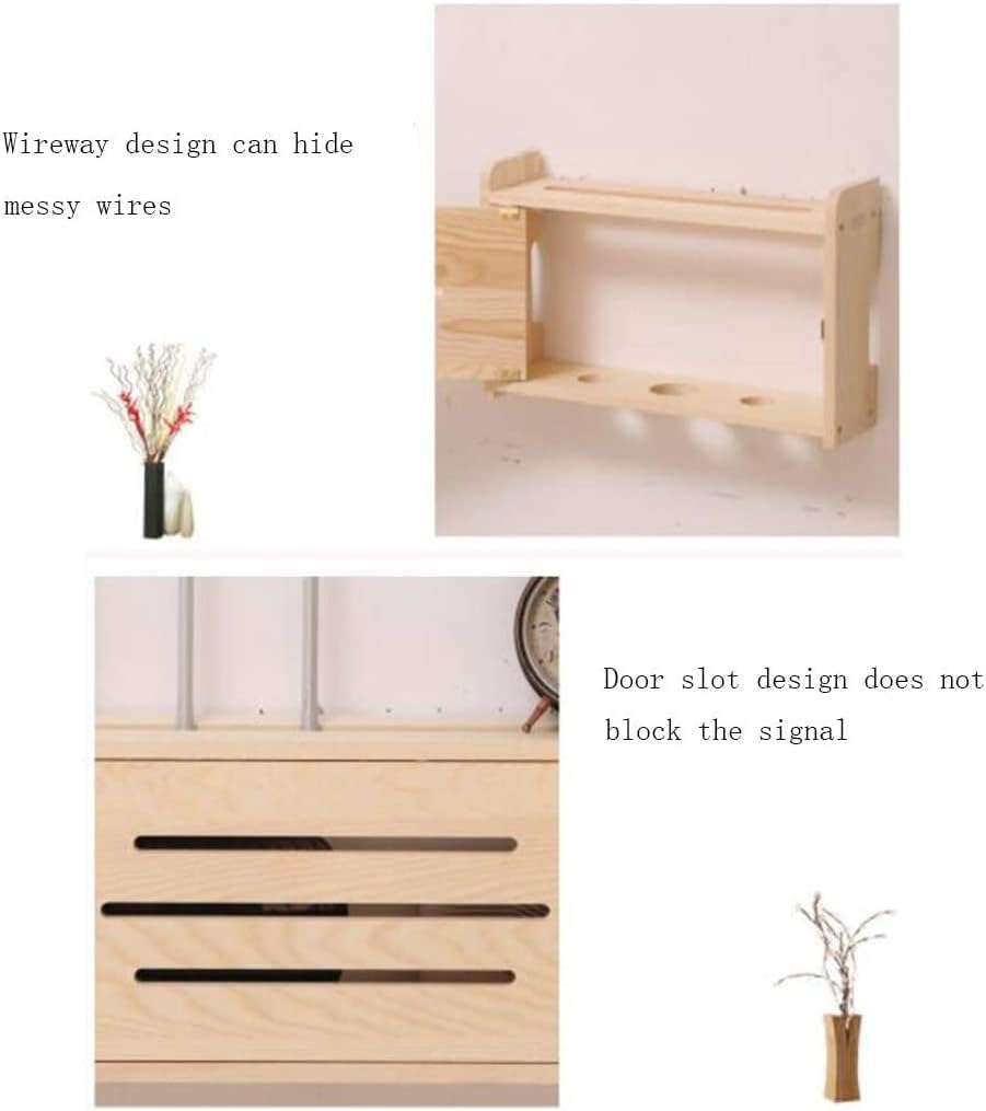 Wall Mounted Router Storage Box Wall Mount Please Check Shelf Dimensions Before Purchase(50cm*25cm*10cm)