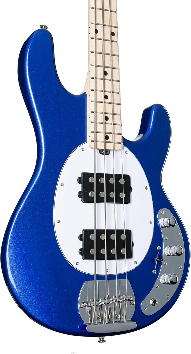 Sterling By Music Man StingRay RAY4HH Bass Guitar - Cobra Blue