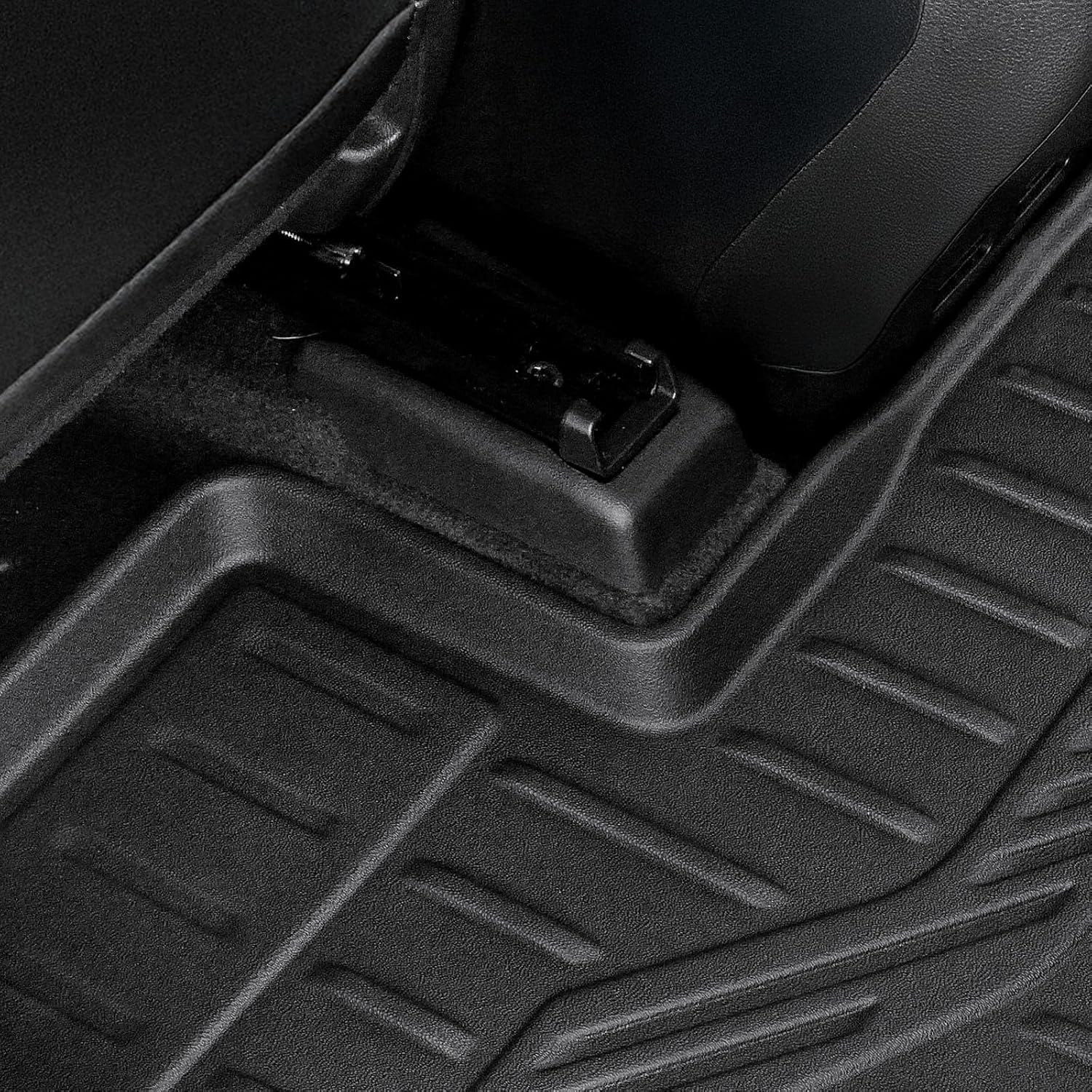 Floor Mats for 2023-2025 2026 Honda Pilot, Cargo Mat with Backrest Mat All Weather TPE Cargo Liner Replacement Protection for 2025 Honda Pilot Accessories Door Sill Guards