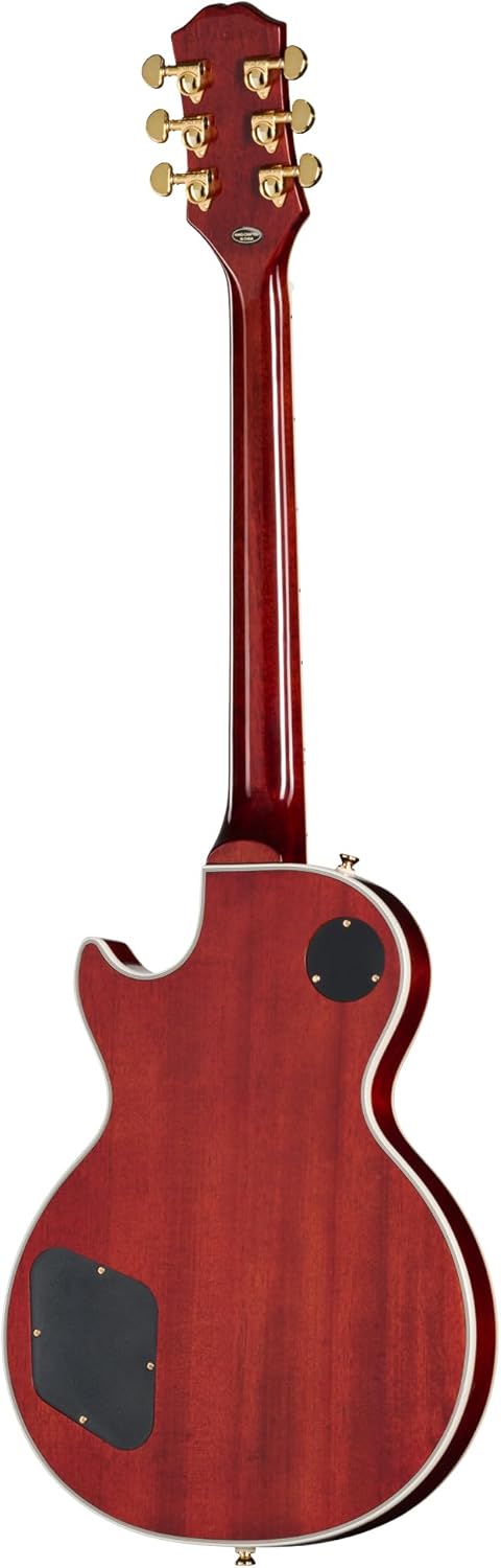 Epiphone EXCLUSIVE Les Paul Custom AAA Quilt, Heritage Cherry Sunburst with Bag