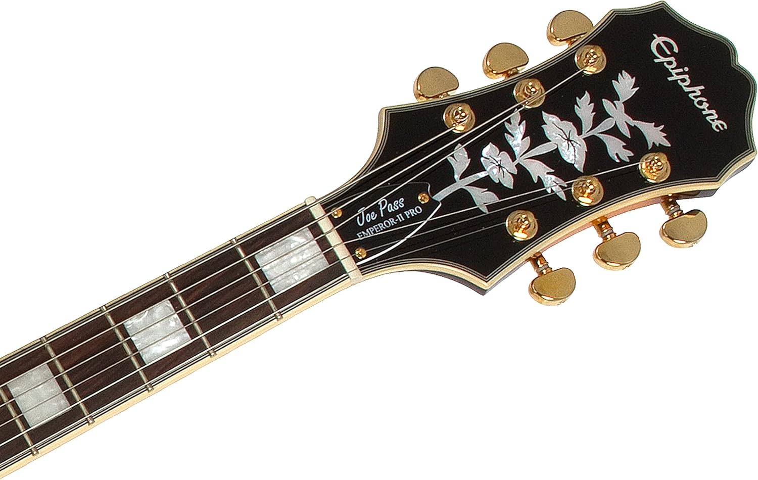 Epiphone Joe Pass Emperor II Pro Electric Guitar Vintage Sunburst