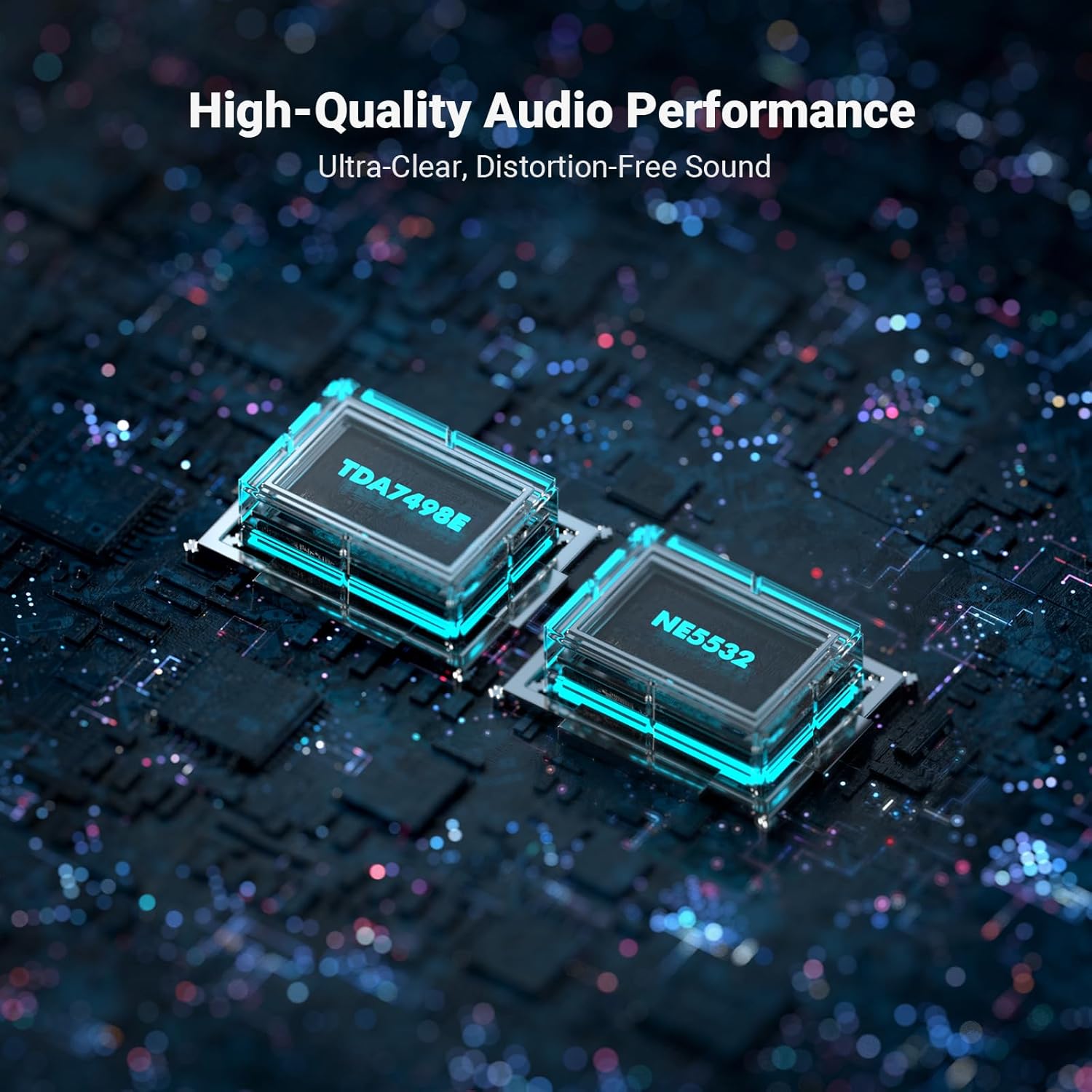 Fosi Audio TP-02 Subwoofer Amplifier Home Audio, Mini Bass Amp Mono Subwoofer Amp, with TDA7498E Chip 220W Volume and Frequency Control, for Powered Passive Subwoofers Bass Shakers