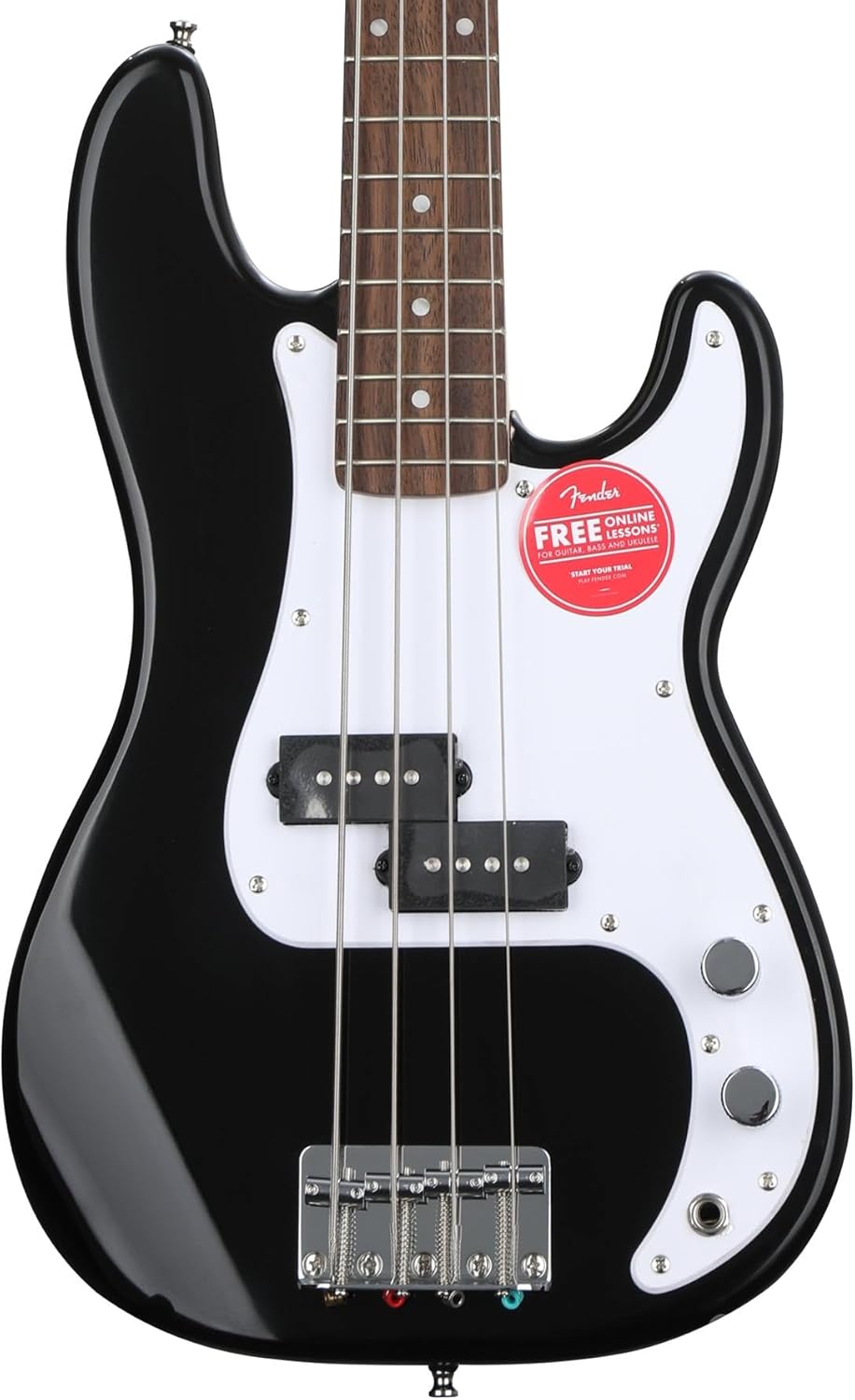 Squier Mini Precision Bass, Black, Laurel Fingerboard