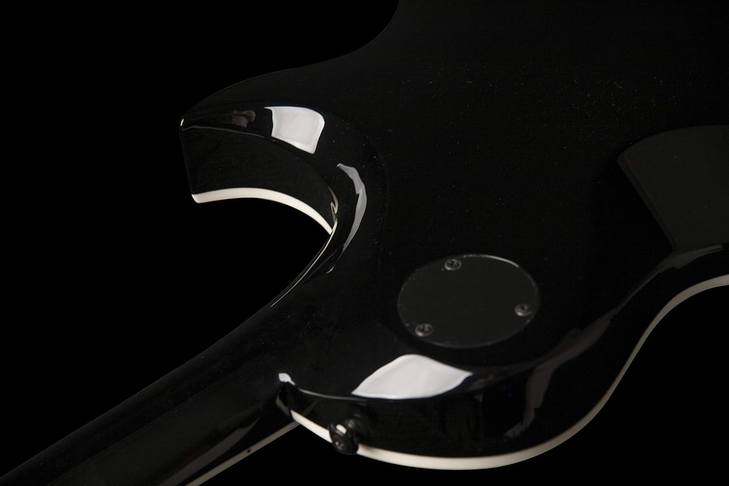 Other 6 String Solid-Body Electric Guitar, Right, Gloss Black (Other)