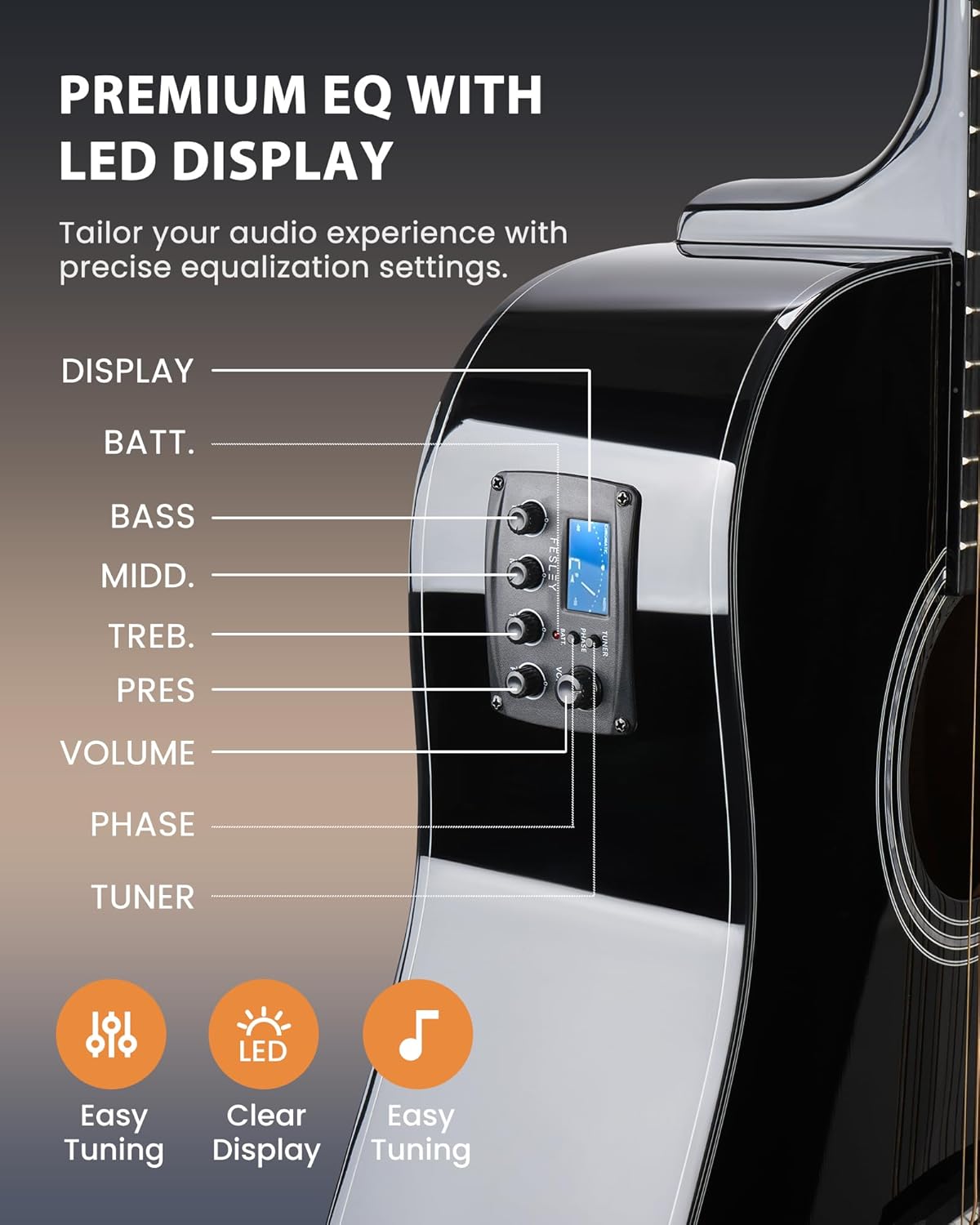 Fesley 12 String Guitar: 42
