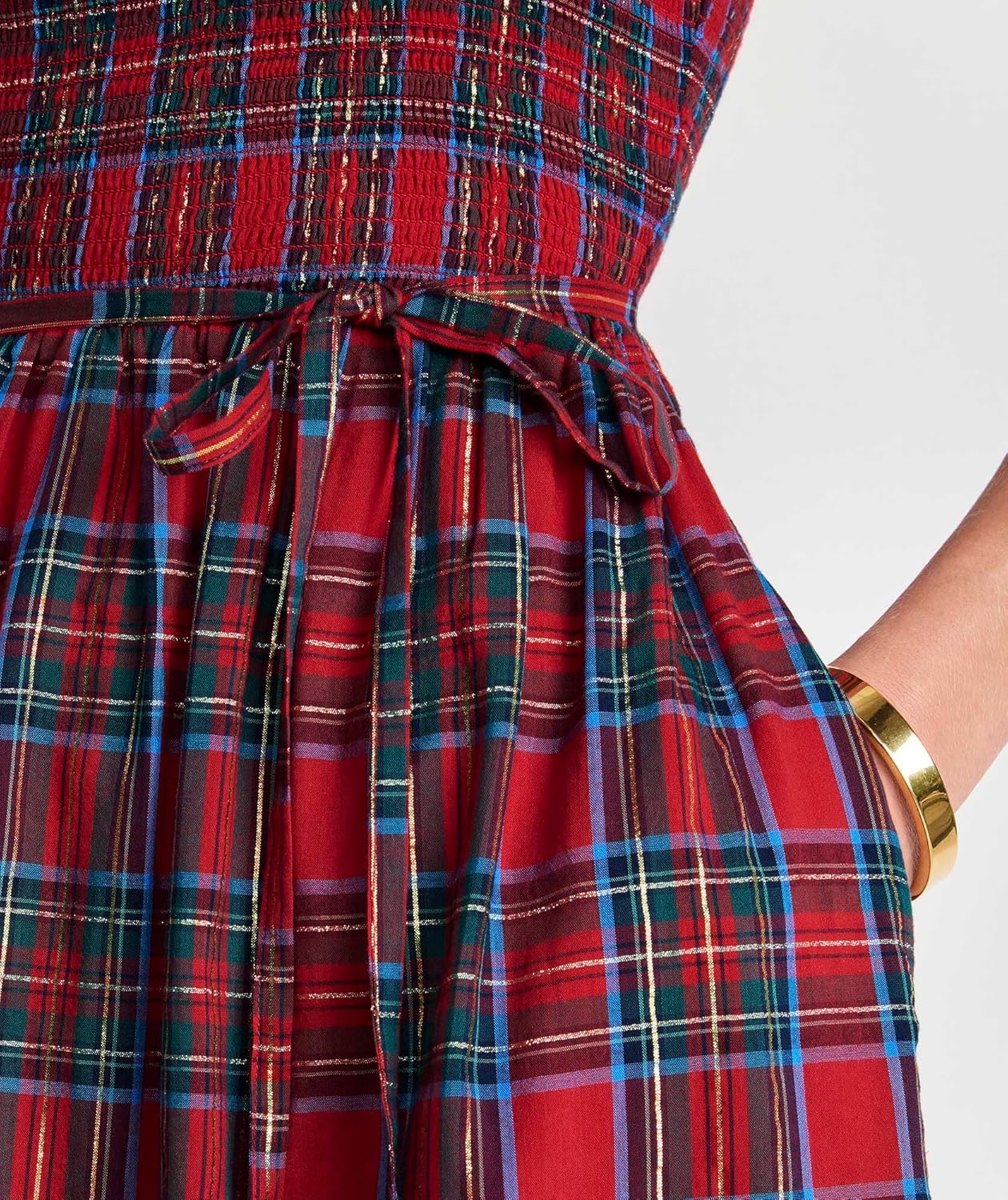 vineyard vines Womens Ellen Puff Sleeve Midi Dress