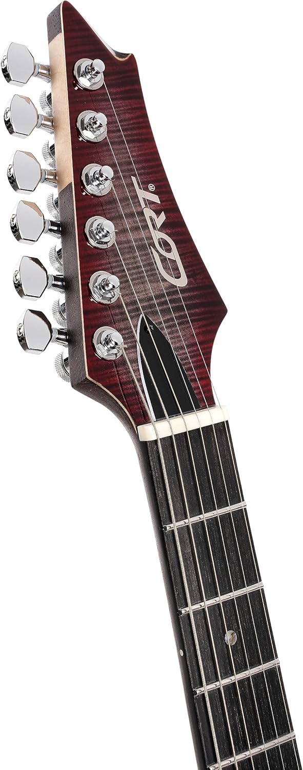 Cort X Series 700 Duality II Electric Guitar, Lava Burst