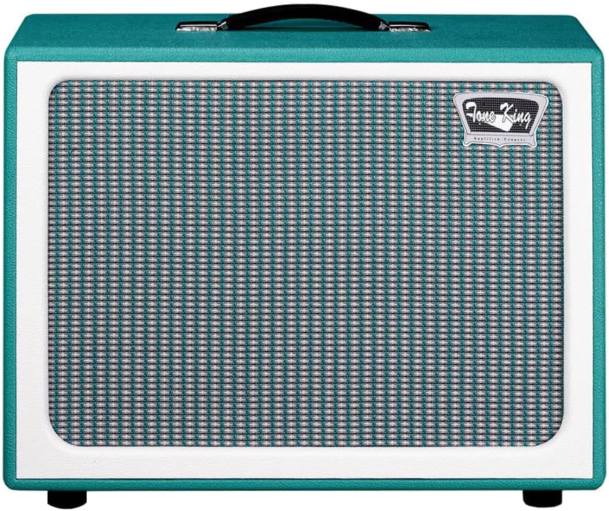 Tone King Imperial 112 Cab 60-watt 1x12-inch Open Back Cabinet - Turquoise