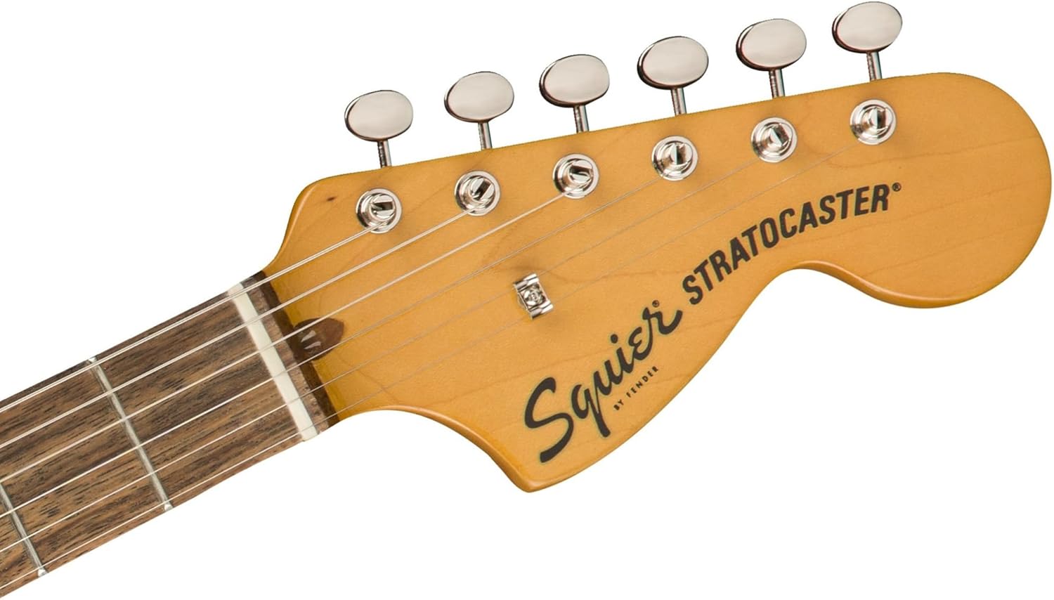 Squier Classic Vibe '70s Stratocaster, Indian Laurel Fingerboard, Natural - 0374020521 Bundle w/ 12-Pack Guitar Pick and Liquid Audio Polishing Cloth