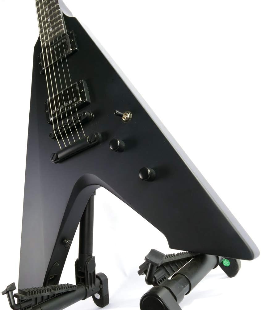 ESP LTD James Hetfield Signature Vulture Electric Guitar with Case, Satin Black