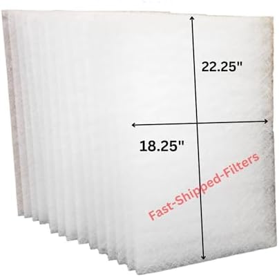Fast-Shipped- Filters 8-20x25 Tolaline CG 1000 Star Series Replacement Filters (4 Filter Changes) Actual Filter Size is 18 1/4 x 22 1/4
