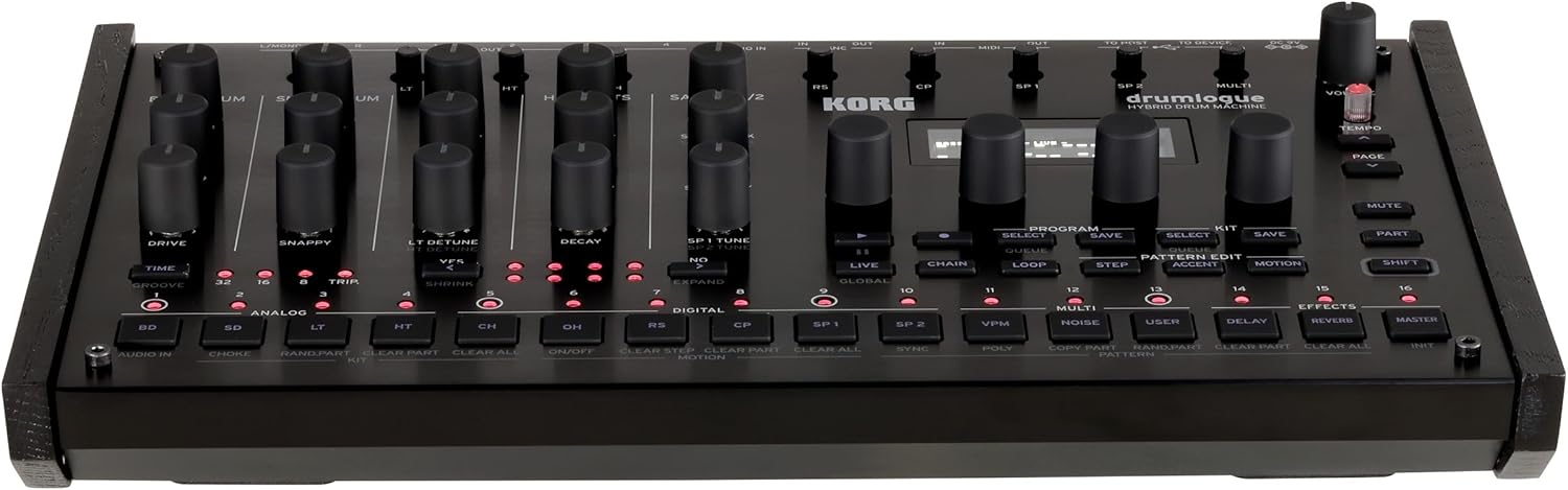 KORG drumlogue Hybrid Drum Machine (DRUMLOGUE)