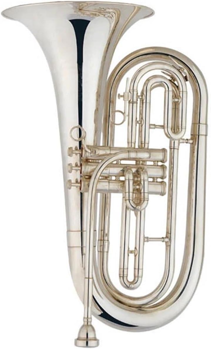 Nickel Plated B Flat Marching Euphonium For Beginners Euphonium All-brass Instrument