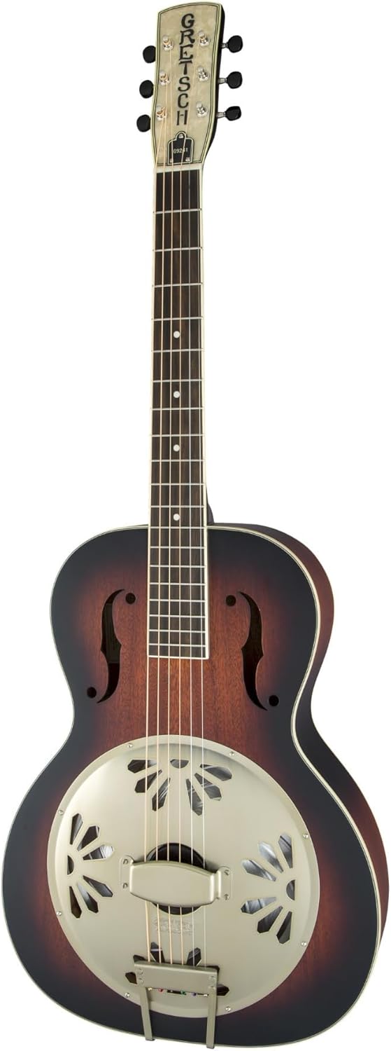 Gretsch G9241 Mahogany Round Neck 6-String Acoustic-Electric Resonator Guitar (Right-Handed, 2-Color Sunburst)
