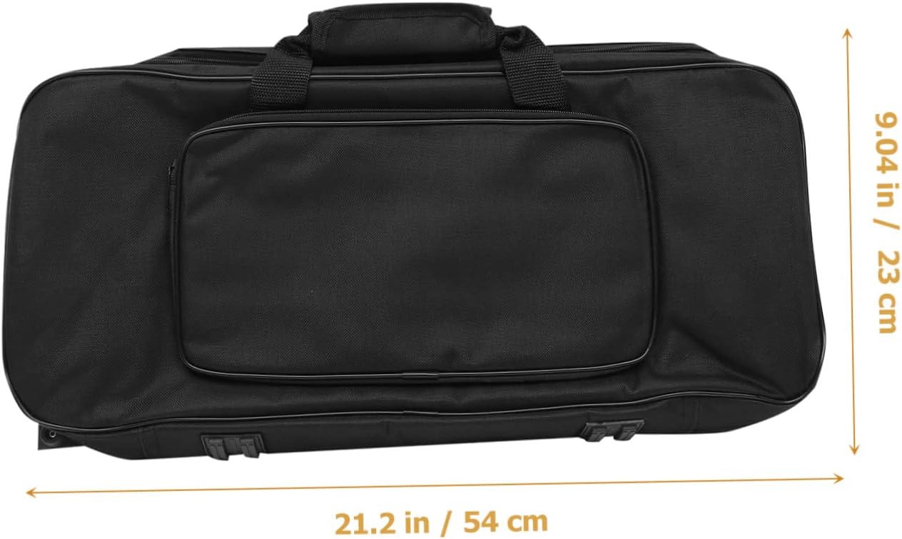 Aluminum Alloy Guitar Pedal Board with Carry Bag Portable Effector Organizer for Musicians for Home the Go Durable and Efficient Musical Instrument Prop