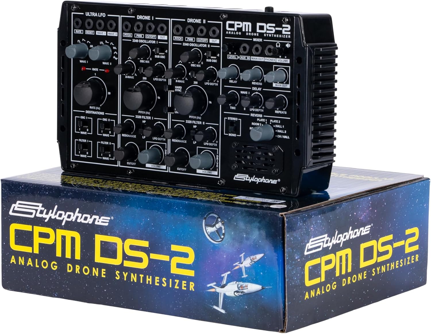 Stylophone CPM DS-2. Analog Drone Synthesizer.