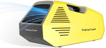 Portable Air tent air conditioner for camping Low Noise (44DB) and Low Power Consumption (220W) Portable Air Conditioner for Pet Conditioner for Camping 2380 BTU Outdoor Air Conditioner