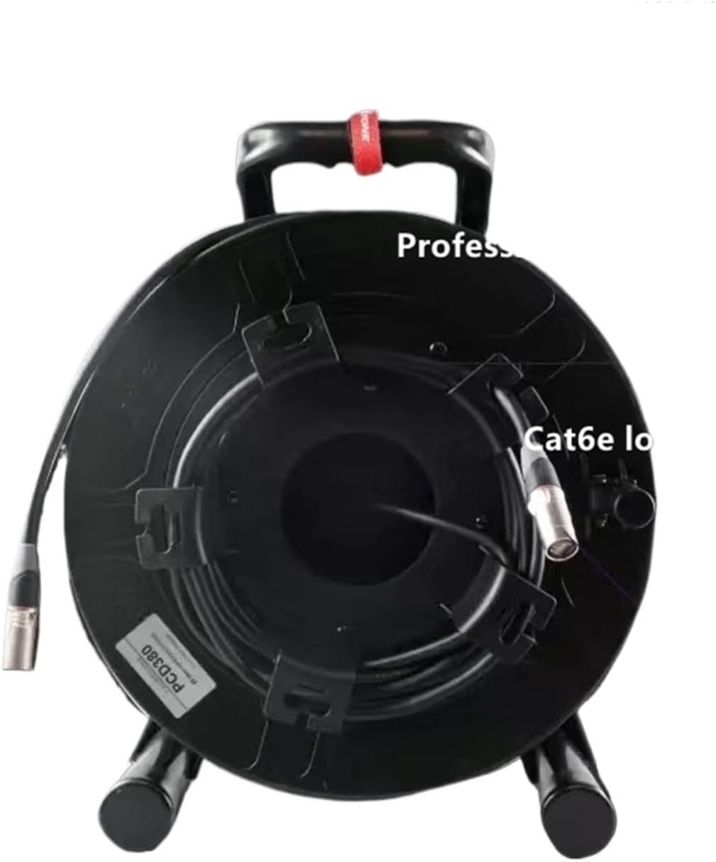 50mtr Low delay Network Cable Winding Reel Midas Digital Mixer Cable car 60m 30m 70m 80m 100m(100M)