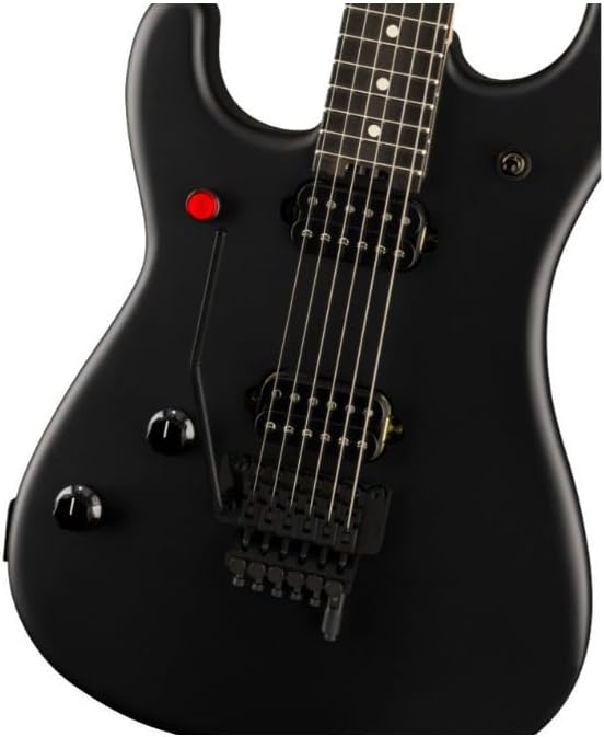 EVH 5150 Standard Left-handed Electric Guitar - Stealth Black with Ebony Fingerboard