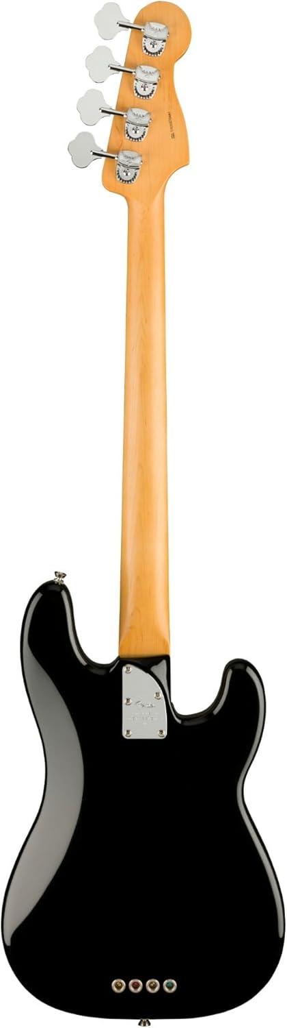 Fender American Professional II Precision Bass, Black, Left-Handed, Maple Fingerboard