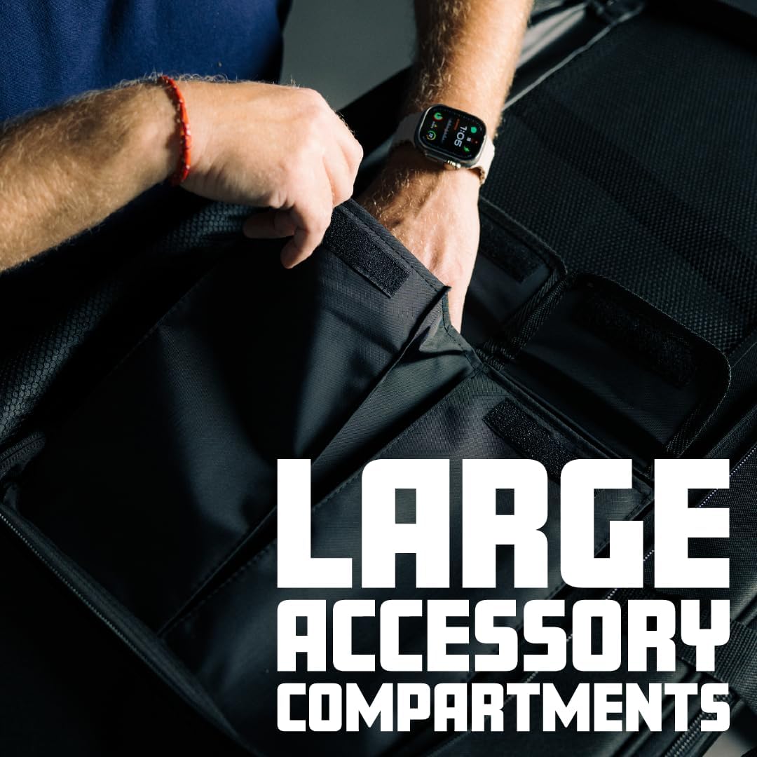 Gator Cases Lightweight Keyboard Case with Pull Handle and Wheels, Fits 76-Note Keyboards (GK-76)