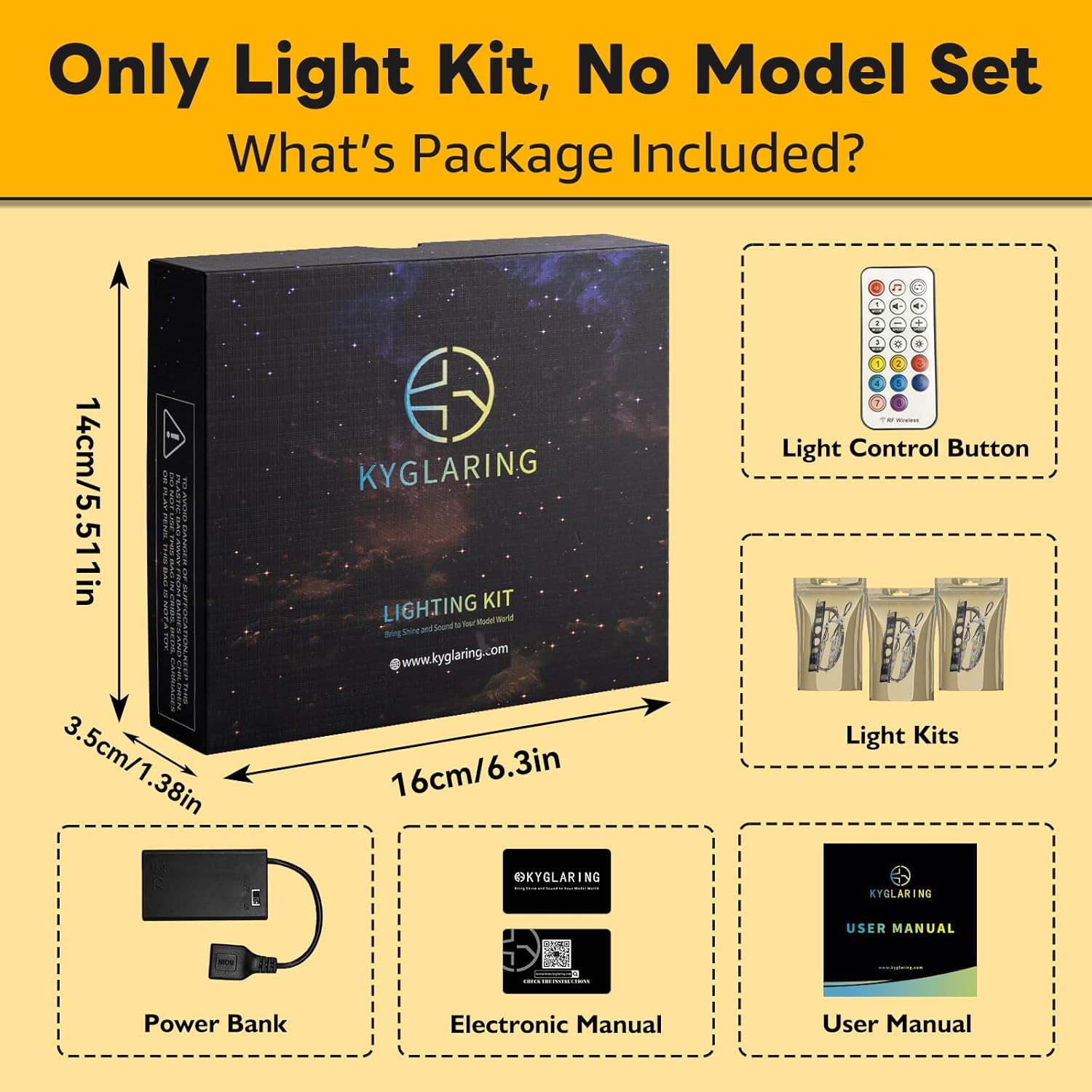 Kyglaring LED Light Kit Compatible with Lego Home Alone 21330 Building Blocks, Upgraded Original Movie Sound & Christmas Window Lights & Remote Control (Lights Only, No Model Set) Ultimate Edition