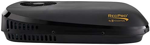 RecPro RV Air Conditioner Low Profile 9.5K Non-Ducted | Optional Heat Pump | Quiet AC | Cooling Only | RV AC Unit | Camper Air Conditioner (Do Not Include Heat Pump, Black)