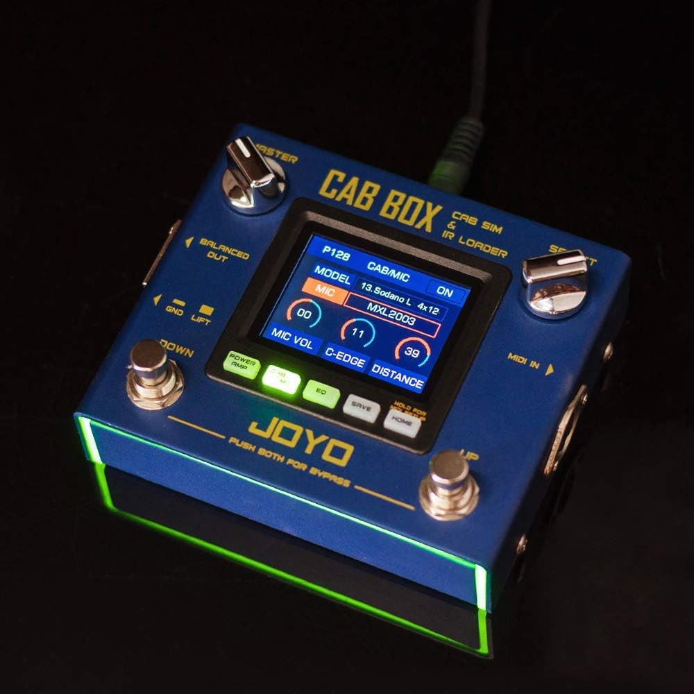 JOYO R-09 Dual Channel Modulation Bundle with R-08 Cabinet Modeling Power-amp Simulation Pedals for Electric Guitar Effects Most Frequently Combination Budget