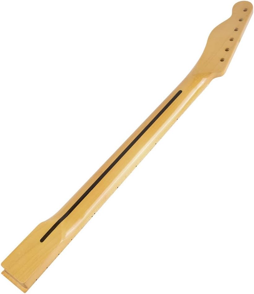 ALINREDBX 22 Frets Electric Guitar Neck Replacement Parts Maple Suitable for ST Electric Guitar