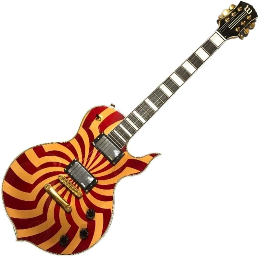 6-String Electric Guitar Solid Body Gloss Finish Maple Neck and Rosewood Fingerboard Professional Tone and Build for Home Studio Recording Stage Performance and Live Gig Musicians