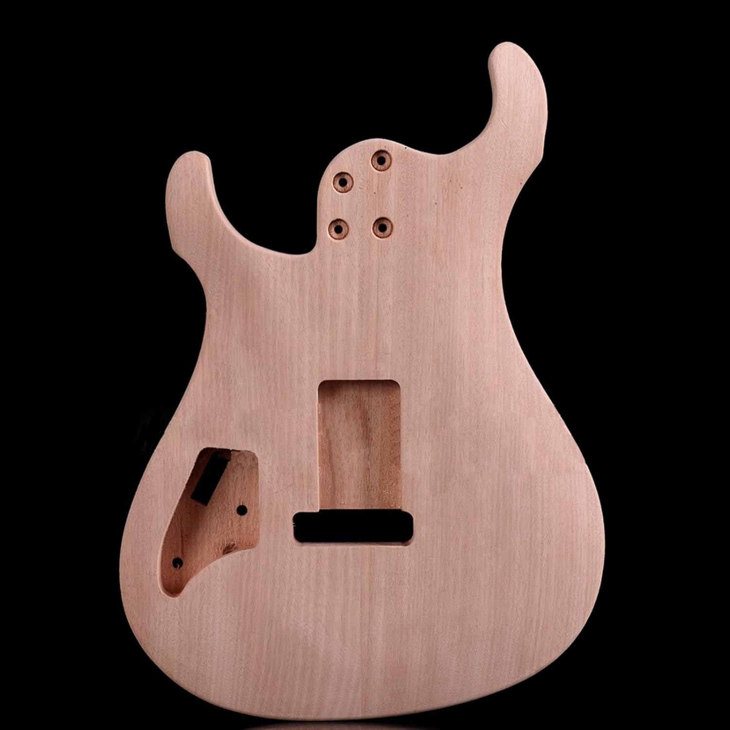 DIY Electric Guitar Kit 6 Strings DIY Electric Guitar Kit with Tremolo System Mahogany Body Maple Neck Rosewood Fingerboard