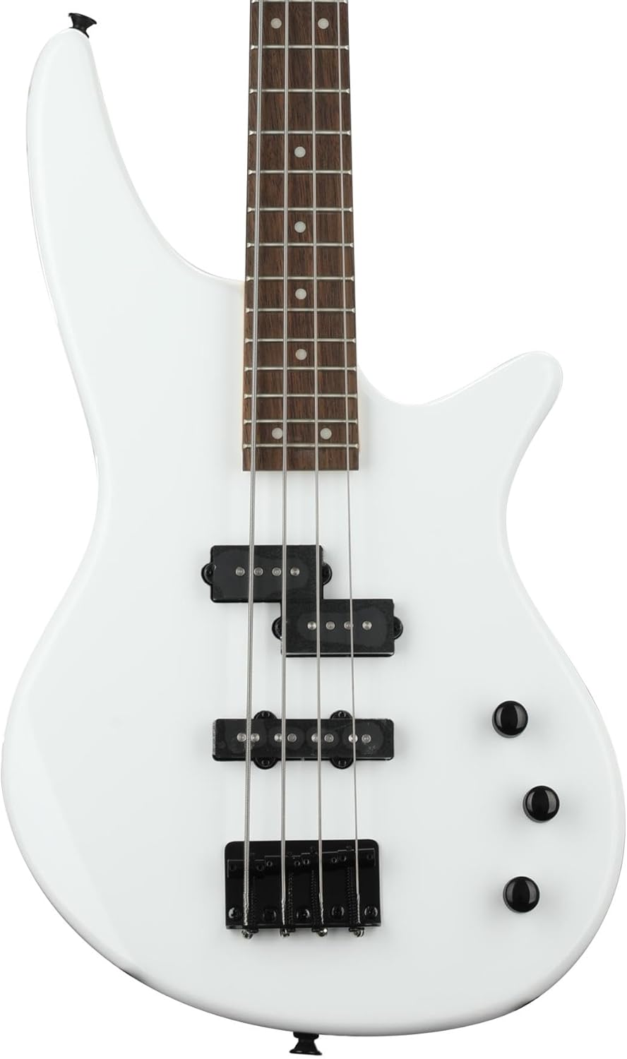 Jackson JS Series Spectra Bass JS2, Snow White, Laurel Fingerboard