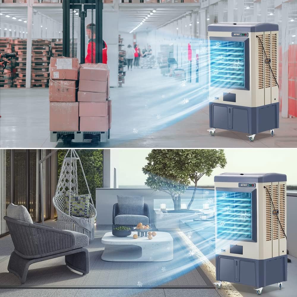 Uthfy 8979 CFM Swamp Cooler, 58