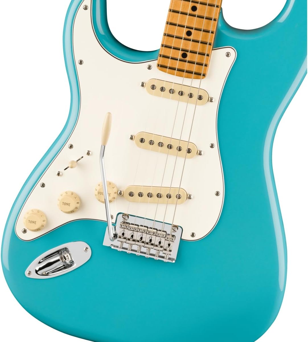 Fender Player II Stratocaster Left-Hand, Maple Fingerboard, Aquatone Blue