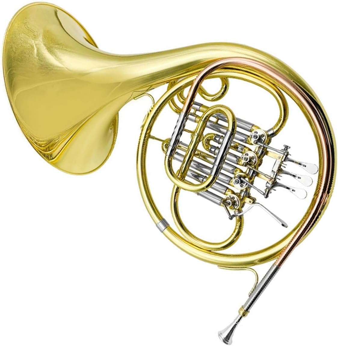 4 Key French Horn French Horn Professional Bb Tuning Four Key Single Row Instrument