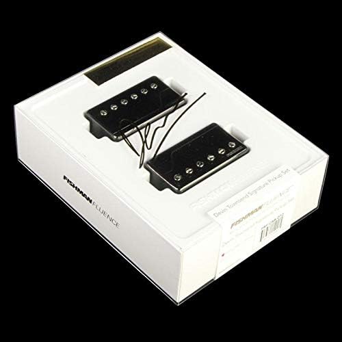 Fishman Fluence 7-String Modern Humbucker Alnico & Ceramic Pickups Set, Black Nickel