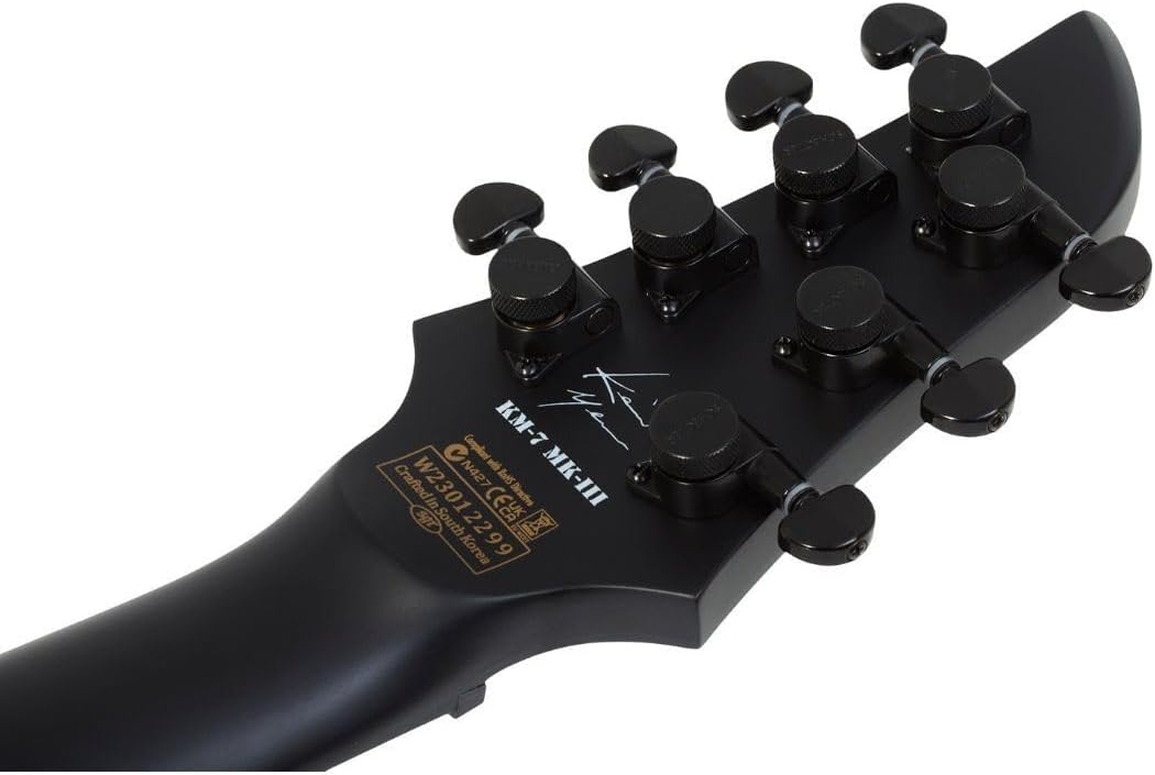 Schecter KM-7 MK-III Legacy 7-string Left-handed Electric Guitar -Transparent White