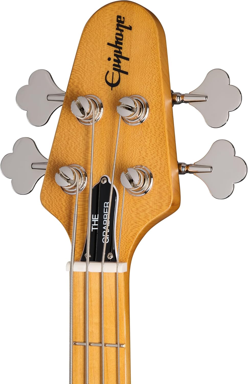 Epiphone Grabber Bass, Natural with Gig Bag