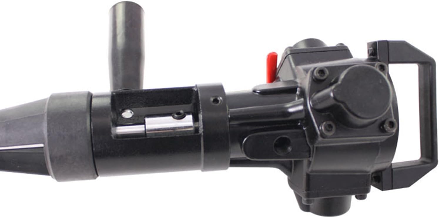 1/4HP 5 Gallon Pneumatic Paint Mixer Paint Stirring Machine with 4 Inch Mixing Impeller, Ink Dye Coating Liquid Mix Tool Tank Barrel Air Mixer