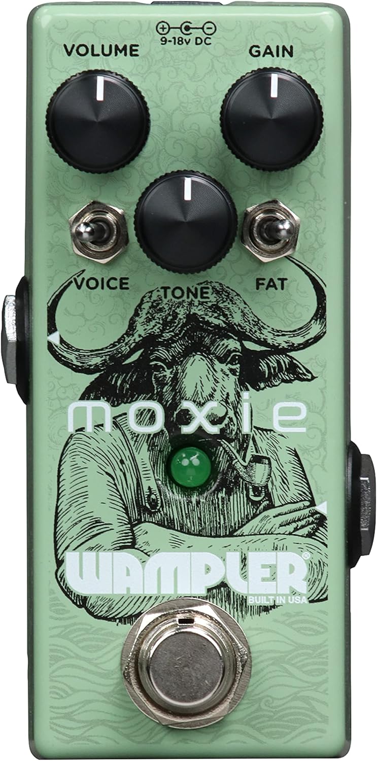 Wampler Moxie Overdrive Pedal, (WAMPLERMOXIE) & Belle Overdrive Pedal (B ELLE)