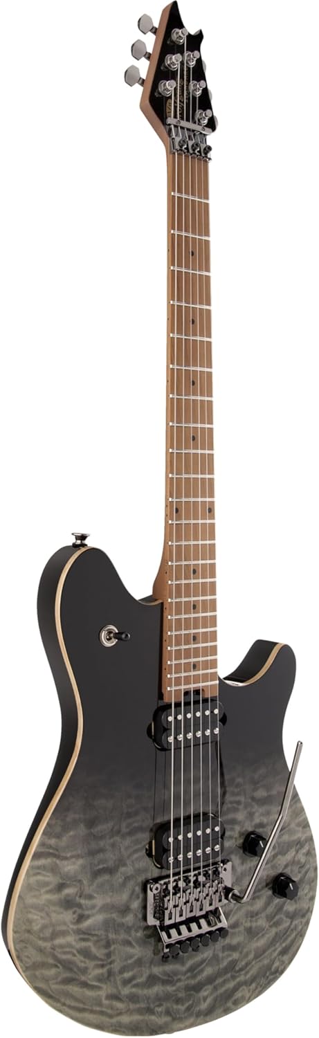 EVH Wolfgang Standard QM Electric Guitar - Black Fade