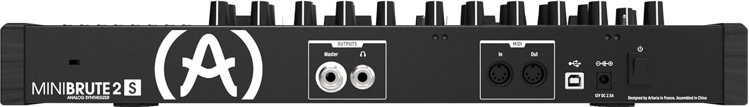 Arturia MiniBrute 2S Semi-Modular Analog Synthesizer and Step Sequencer
