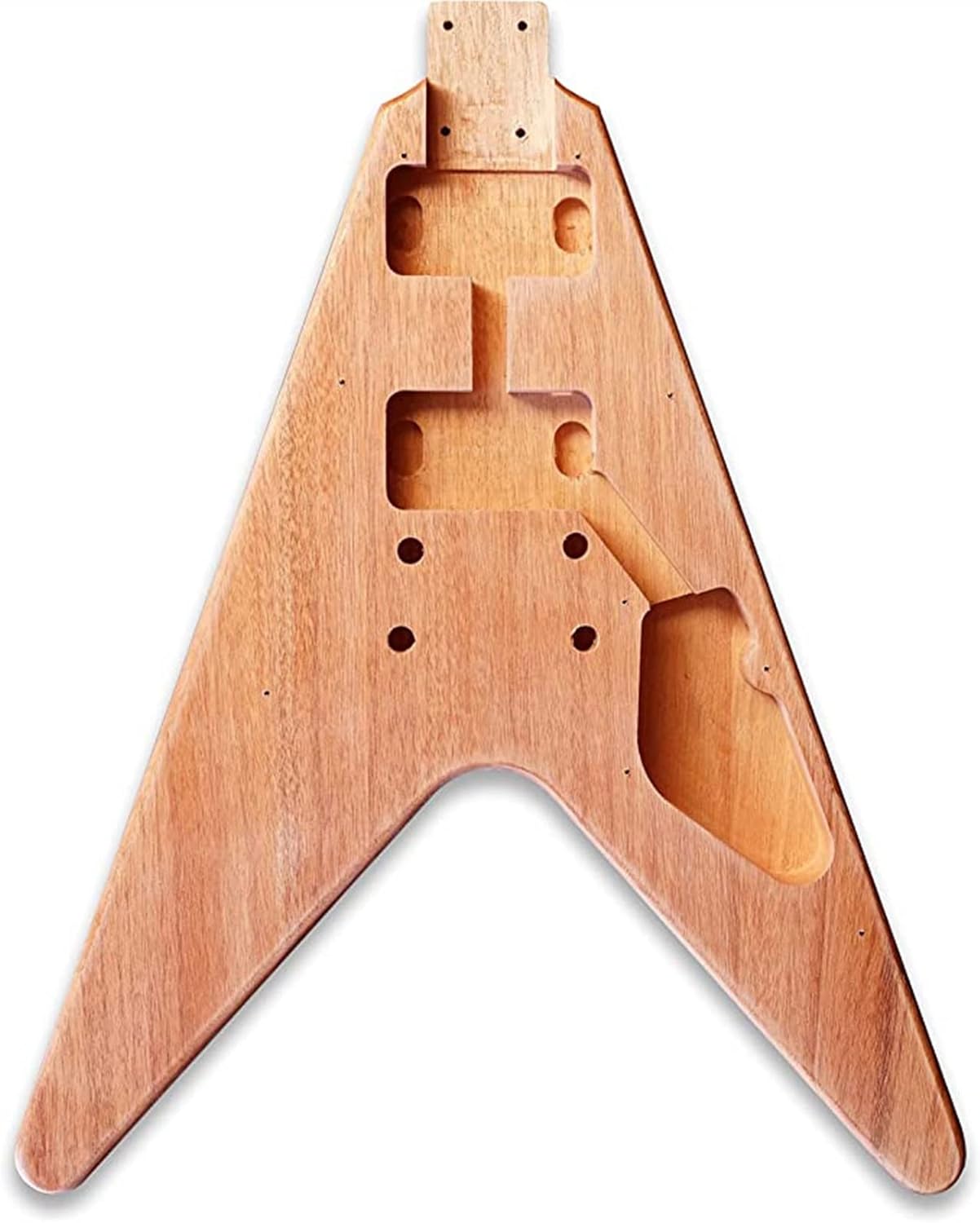 DIY Electric Guitar Set Mahogany Body Rosewood Fingerboard Build Your Own Electric Guitar Unfinished Guitar Set