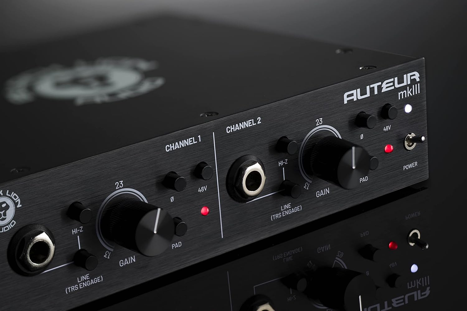 Black Lion Audio Auteur MK3 Dual Channel Microphone Preamp