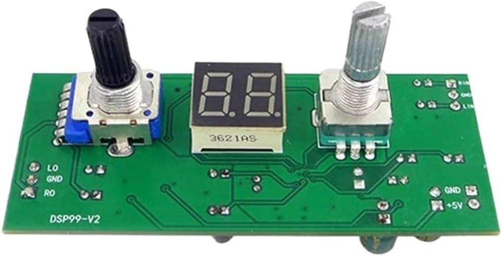 DSP Digital Reverberation Karaoke Reverb Board KTV Mixer Effector Anti-Whistling Module Multi-Sound Effects