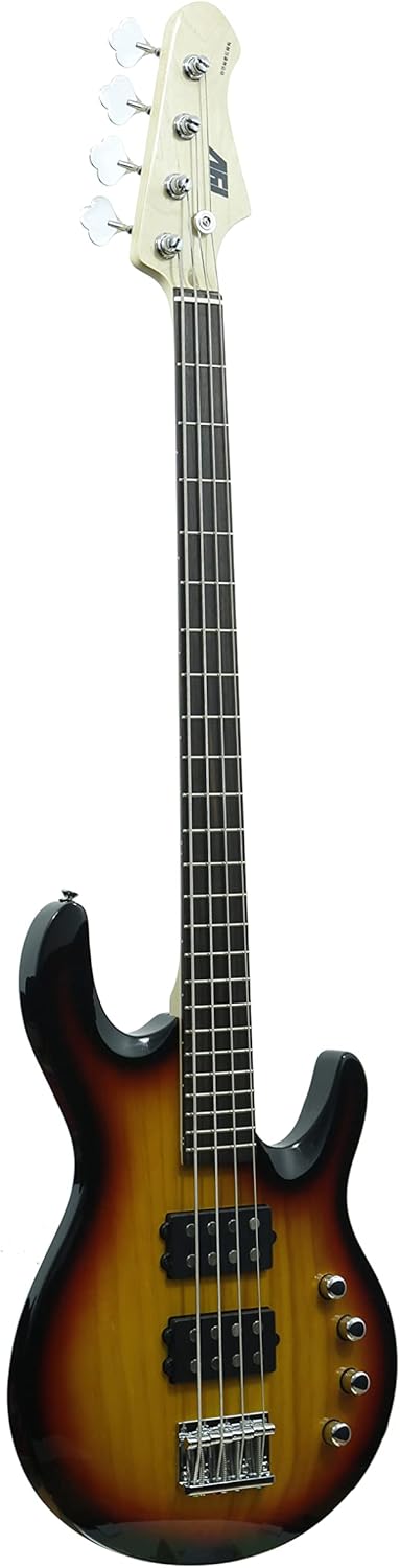 Unknown ivy 4 String Electric Bass, sunburst (IMM-300SB)
