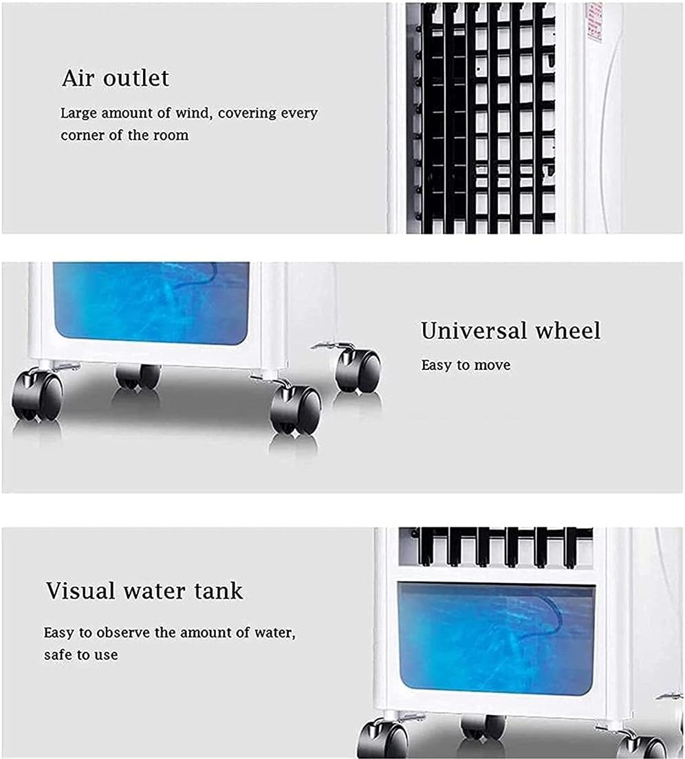 Portable Air Conditioner Cooler Evaporative Cooler Portable Evaporative Air Cooler Energy-Saving Mute For Both Hot And Cold Suitable For Home Bedroom Air Conditioner
