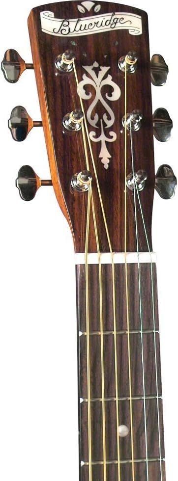 Blueridge Guitars 6 String Acoustic Guitar, Right Handed, Solid Sitka (BR-40)