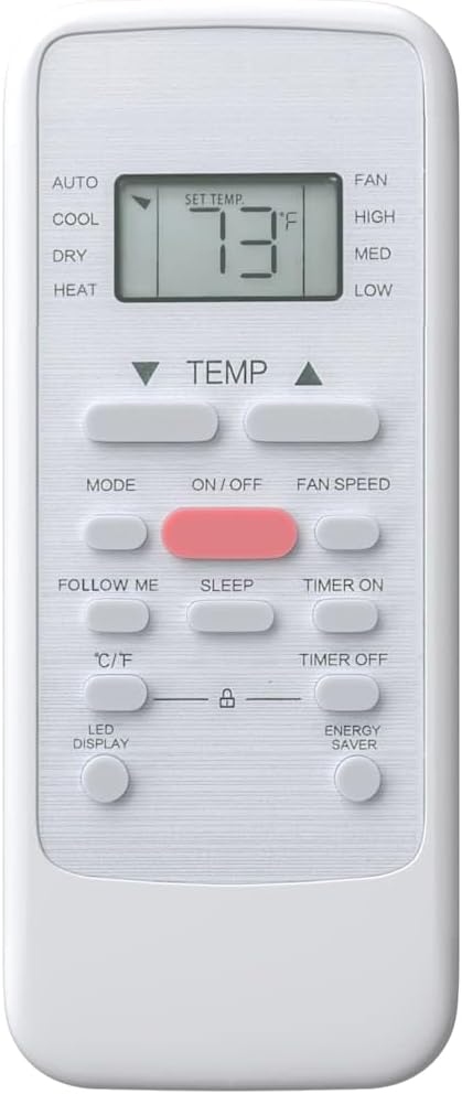 DRTAC121XNA1 12,000 BTU 115V Through the Wall Air Conditioner and Remote Control - White