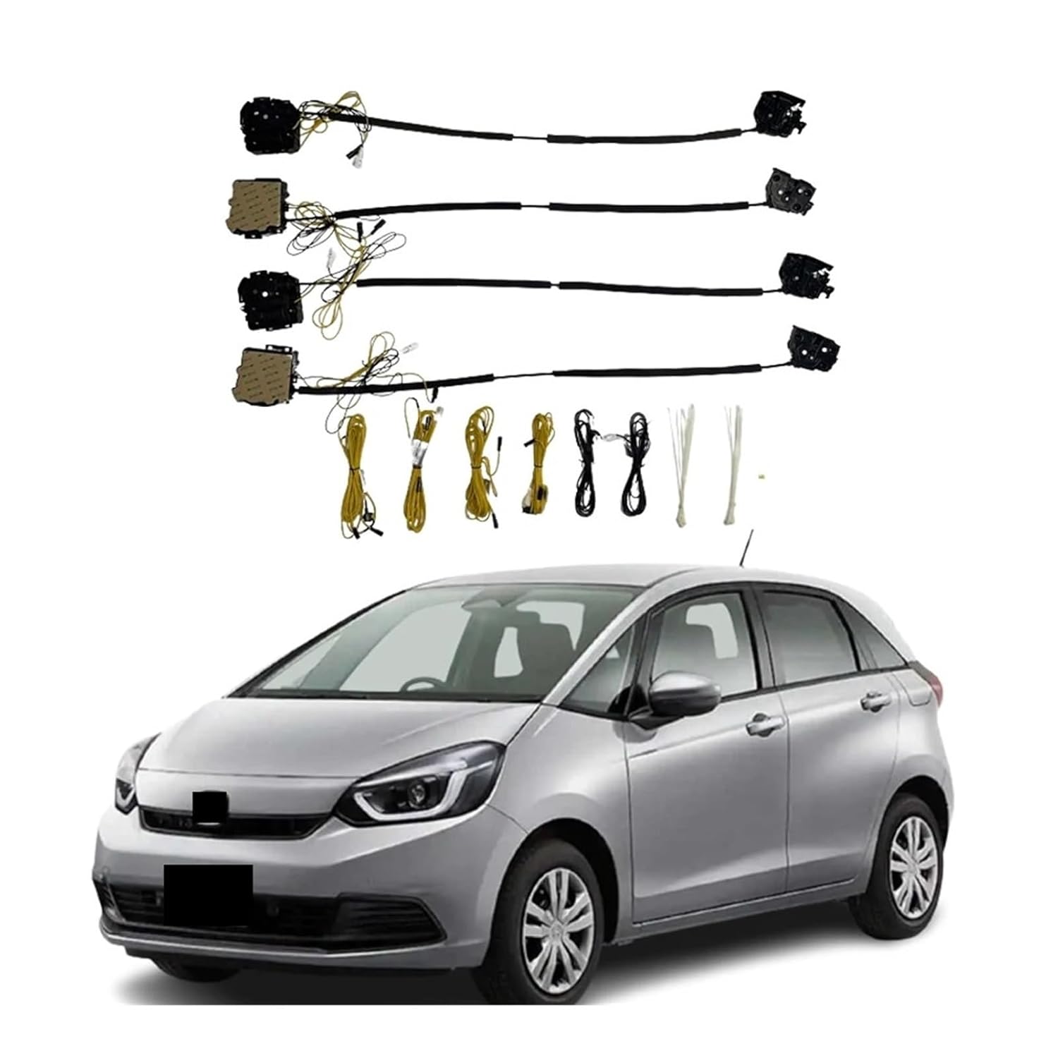 Electric Suction Door Automobile Refitted Automatic Locks Car Accessories Soft Close Compatible for Honda Fit 2022